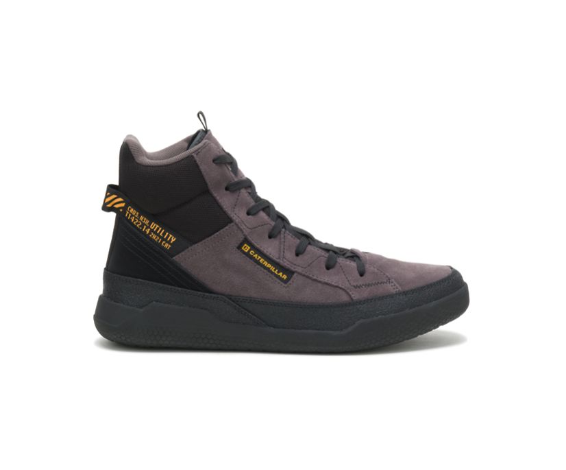 Caterpillar CODE Hex Hi Utility - Sneaker Herren Schwarz/DunkelGrau - Schweiz OWXQ-35987